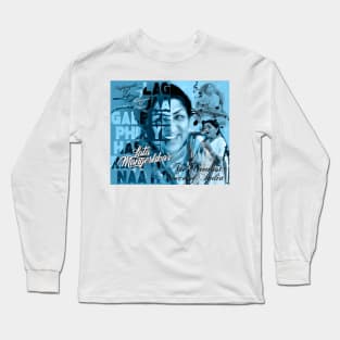 Lata Mangeshkar Artwork Long Sleeve T-Shirt